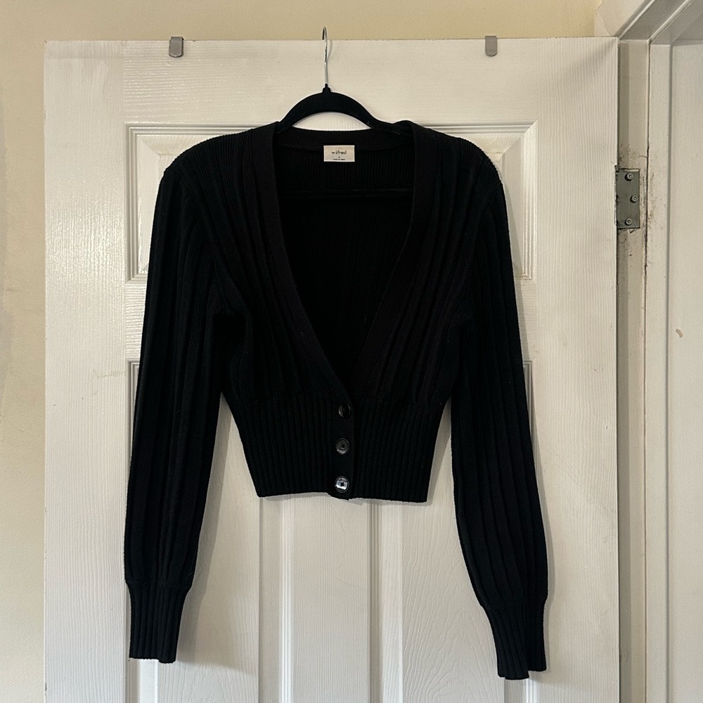 Wilfred plunge cardigan